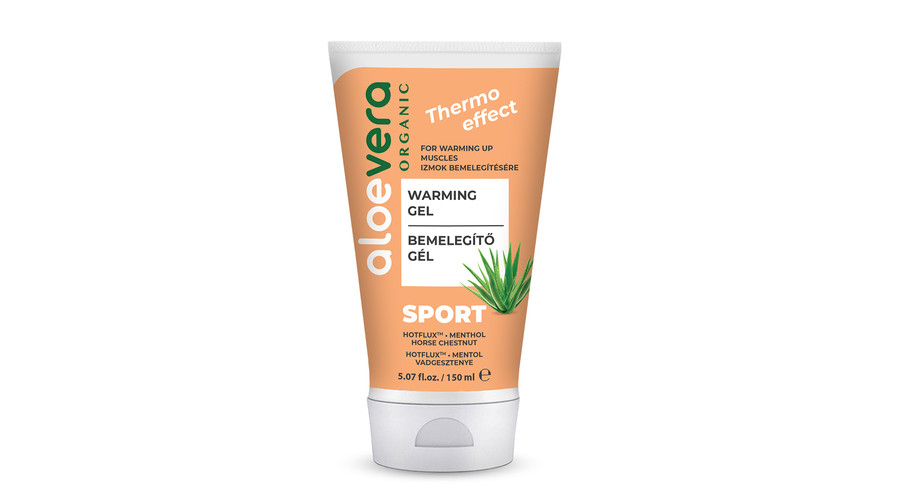 ALVEOLA Eredeti Aloe Vera Organic Sport Bemelegítő gél 125 ml