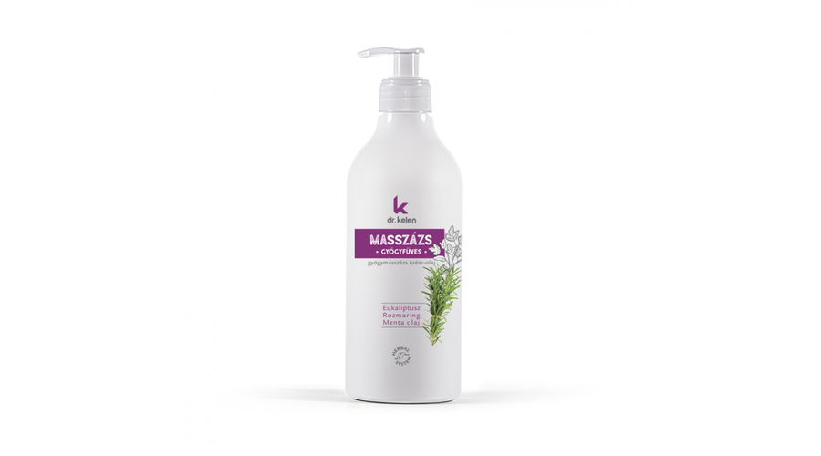 DR. KELEN Gyógyfüves masszázskrém 500 ml DR. KELEN Gyógyfüves masszázskrém 500 ml