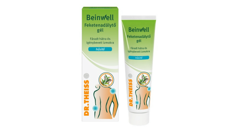 Dr. THEISS Beinwell Feketenadálytő gél hűsítő 100 ml Dr. THEISS Beinwell Feketenadálytő gél hűsítő 100 ml