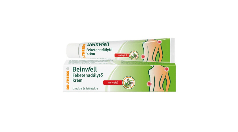 Dr. THEISS Beinwell Feketenadálytő krém melegítő 50 ml Dr. THEISS Beinwell Feketenadálytő krém melegítő 50 ml
