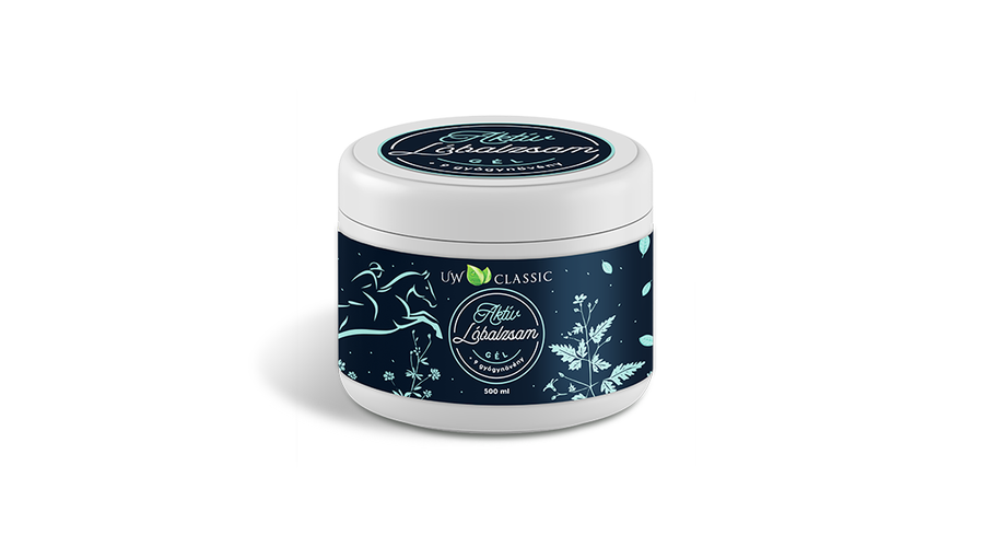 UW Classic Lóbalzsam Aktív Gél+9 Gyógynövény 500 ml UW Classic Lóbalzsam Aktív Gél+9 Gyógynövény 500 ml