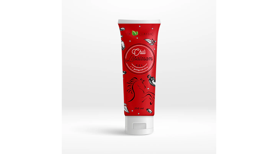 UW Classic Lóbalzsam Chilivel+7 Gyógynövény 250 ml