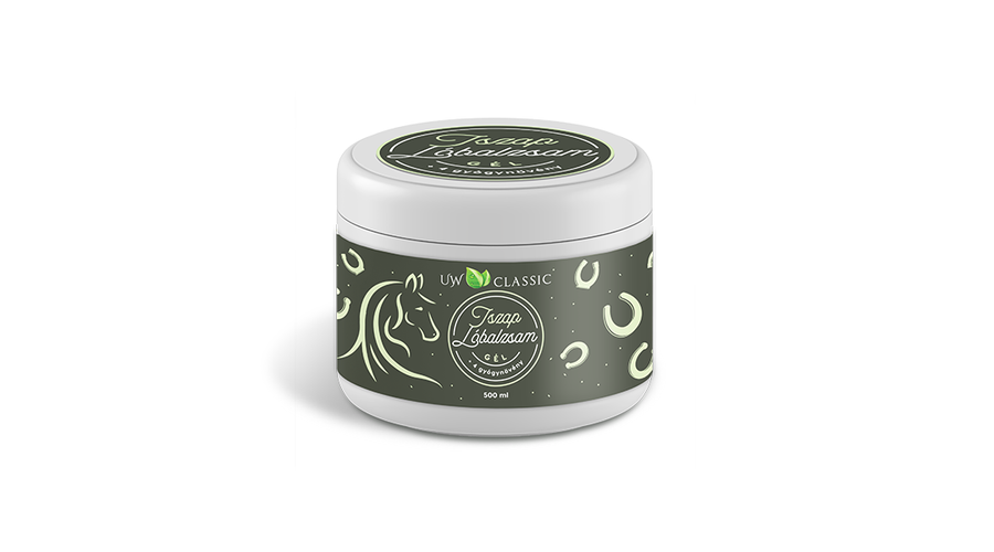 UW Classic Lóbalzsam Iszap Kivonattal+4 Gyógynövény 500 ml UW Classic Lóbalzsam Iszap Kivonattal+4 Gyógynövény 500 ml