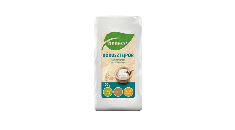 BENEFITT Kókusztejpor 100 g BENEFITT Kókusztejpor 100 g