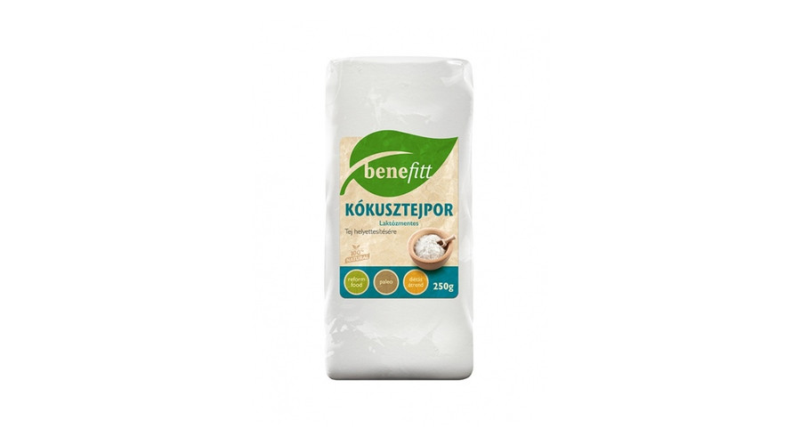 BENEFITT Kókusztejpor 250 g BENEFITT Kókusztejpor 250 g