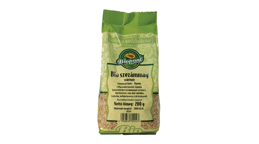 BIOPONT Bio szezámmag barna 200 g BIOPONT Bio szezámmag barna 200 g