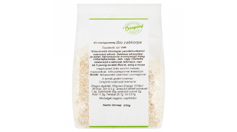 BIOPONT Bio Zabkorpa 250 g