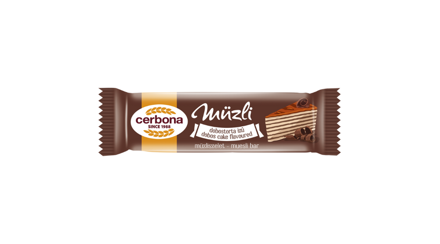 Cerbona Müzliszelet dobostorta 20 g