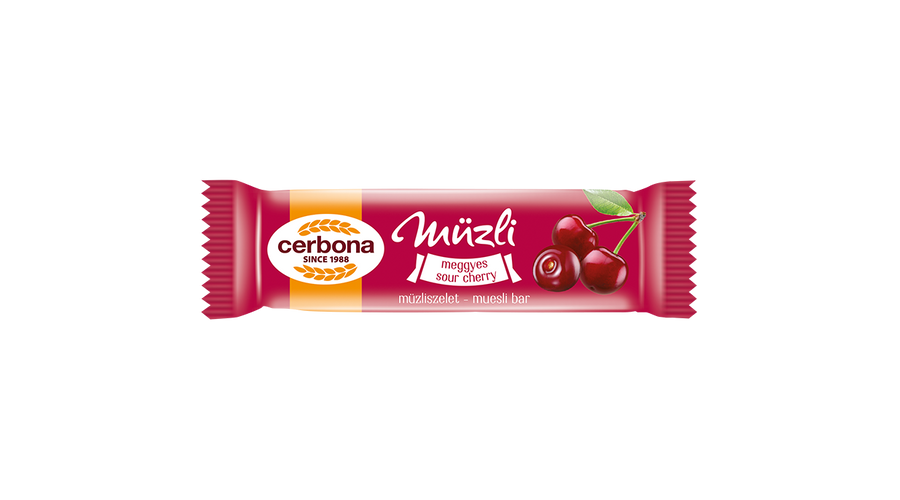 Cerbona Müzliszelet meggyes 20 g Cerbona Müzliszelet meggyes 20 g