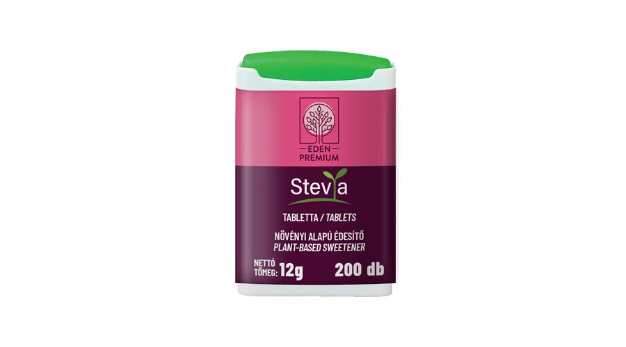 ÉDEN PRÉMIUM Stevia tabletta 200 db ÉDEN PRÉMIUM Stevia tabletta 200 db
