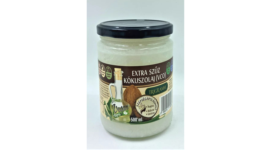 TRIGRAMM Extraszűz kókuszolaj (VCO) 500 ml