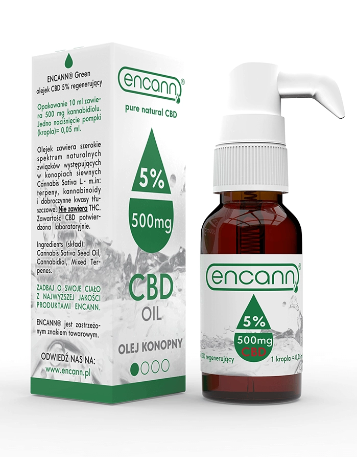 ENCANN Green CBD Olaj 5% - 10 ml